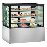 Commercial Cold Floor Standing Showcase Food Display