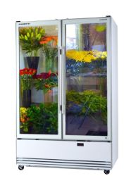 Skope BME1200N-A 2 Glass Door Display Flower & Chocolate Fridge