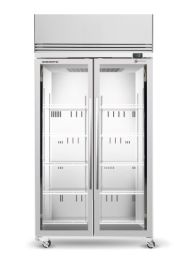 Skope TMF1000N-A Glass 2 Door Display & Storage Freezer